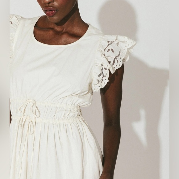 CLEOBELLA Allegra Midi Dress in Ivory sz XS NWT 288$ - Picture 5 of 16